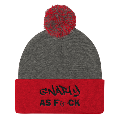 "Gnarly AF" Pom Pom